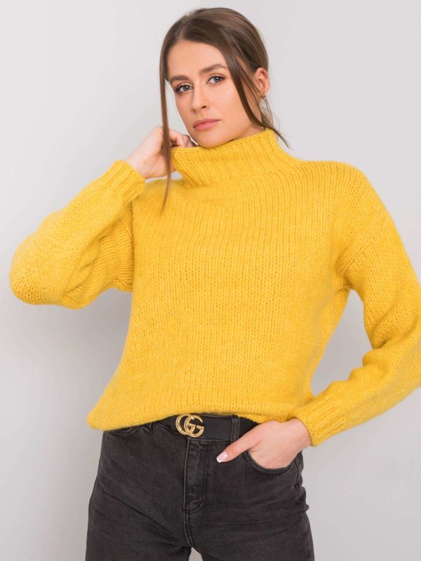 Żółty sweter Ariana