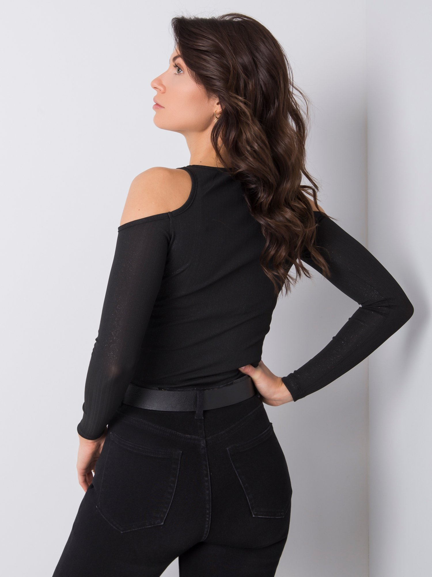 Czarna bluzka Miya RUE PARIS Czarna bluzka Miya RUE PARIS