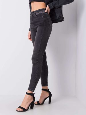 Czarne jeansy skinny Mae RUE PARIS